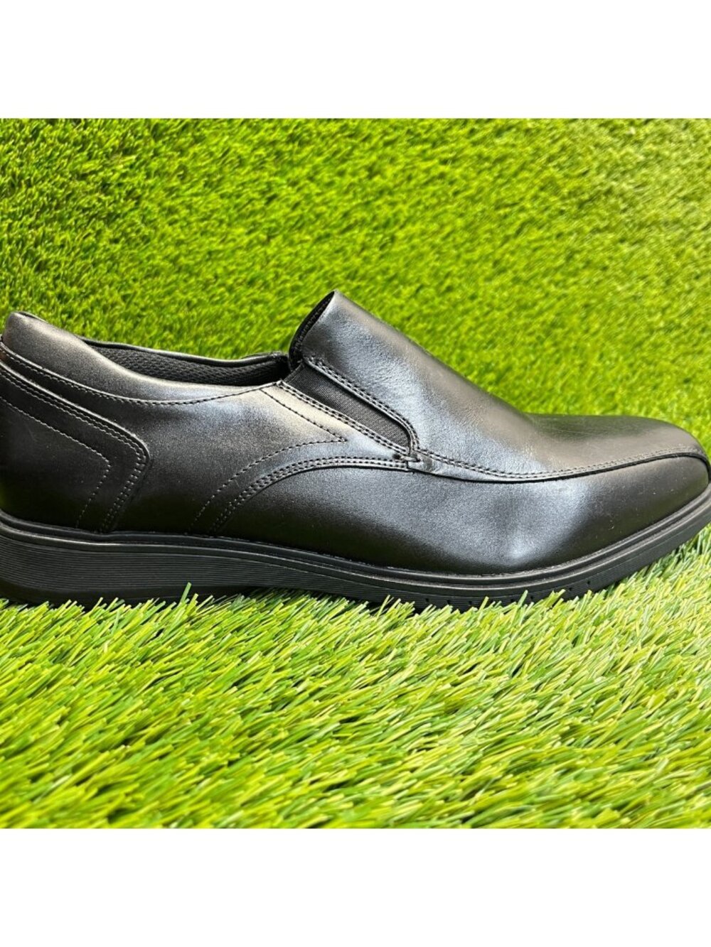 Nunn Bush Kore Pro Mens‎ Size 11.5 Black Casual Classic Bicycle Toe Dress Shoes